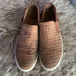 Sofft Leather Slip On’s